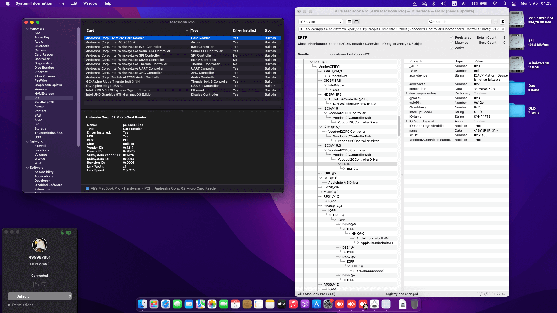 Fujitsu LifeBook U939 [WhiskeyLake   Intel UHD 620 + I2C]   OpenCore 9
